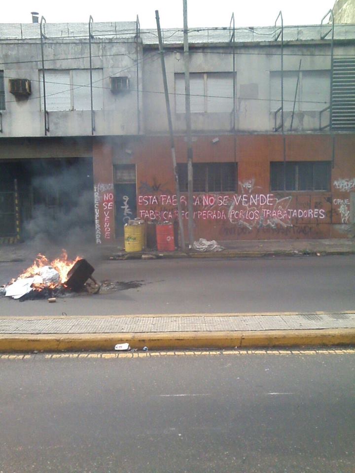 Fábrica recuperada corre riesgo de remate