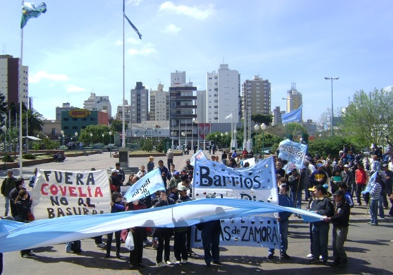 Movilización y denuncias de agresiones