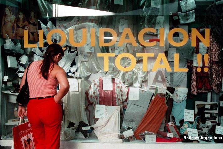 Las ventas minoristas cayeron un 15 por ciento