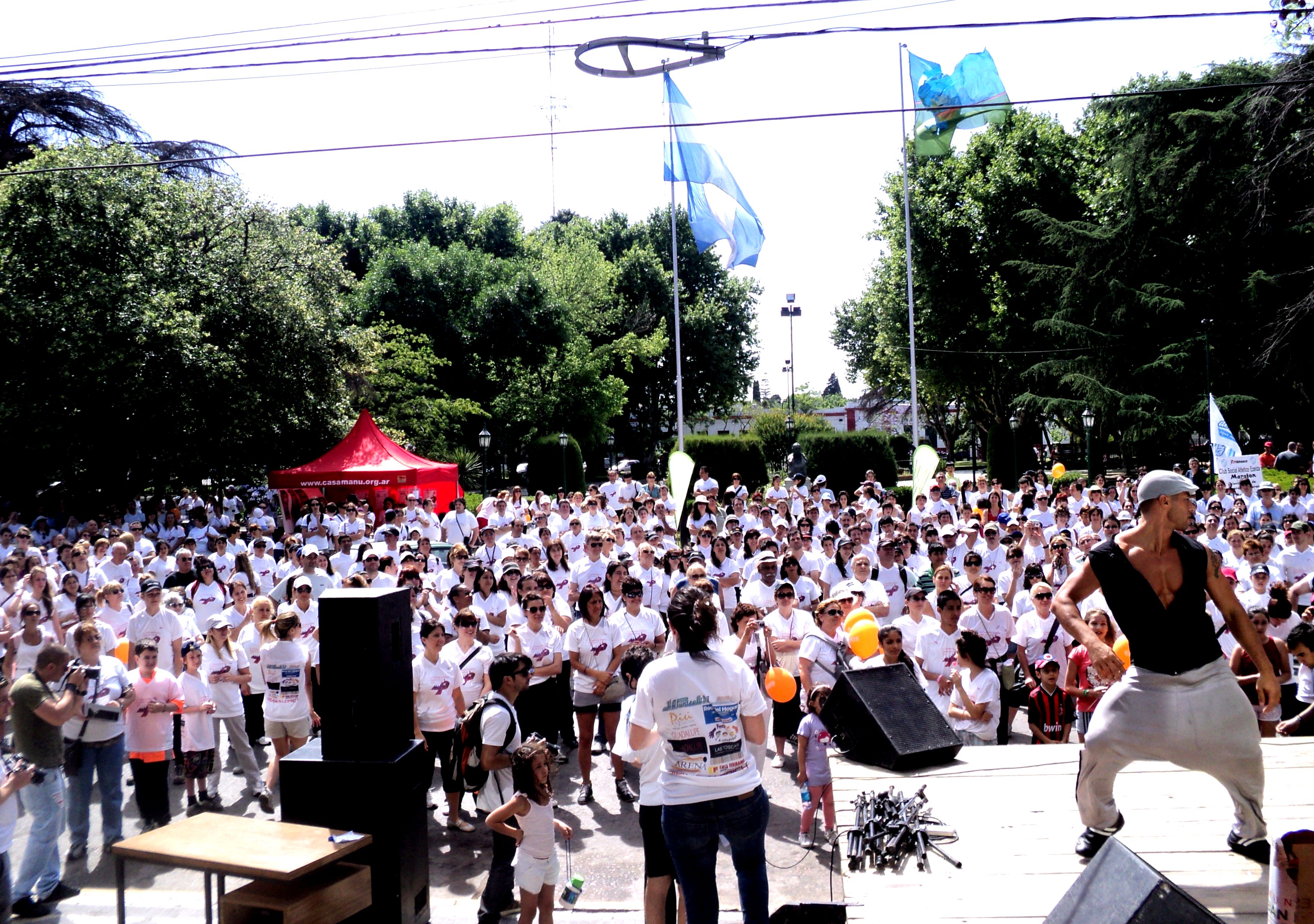 Una caminata para crear conciencia sobre el VIH