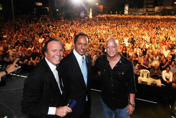 Julio Iglesias, de paso por Lomas