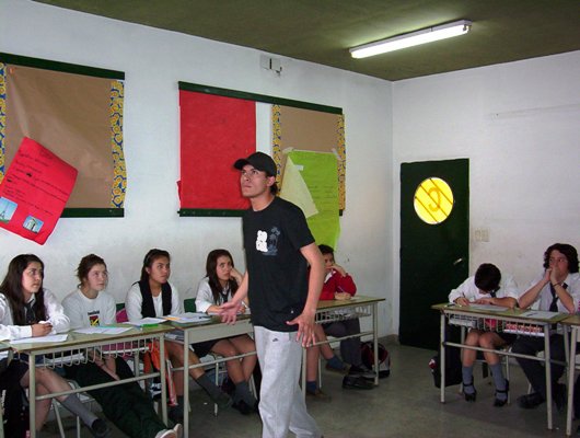 Una escuela en las tablas