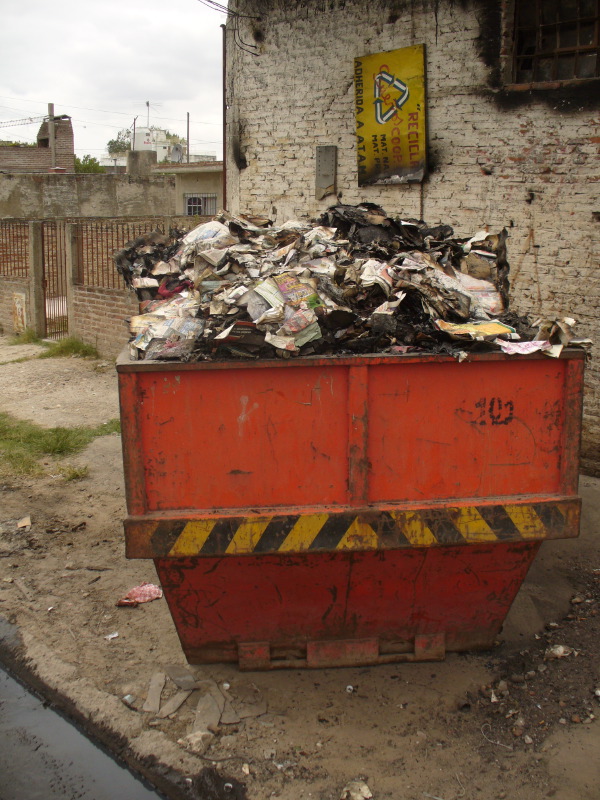 Duro golpe para una cooperativa de La Matanza