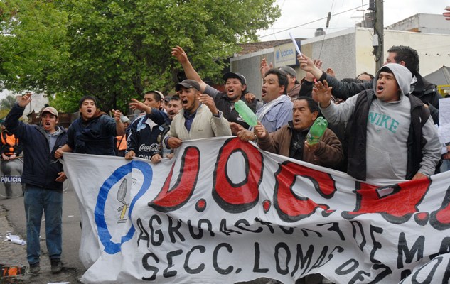 Disparos e intervención en la seccional de la UOCRA