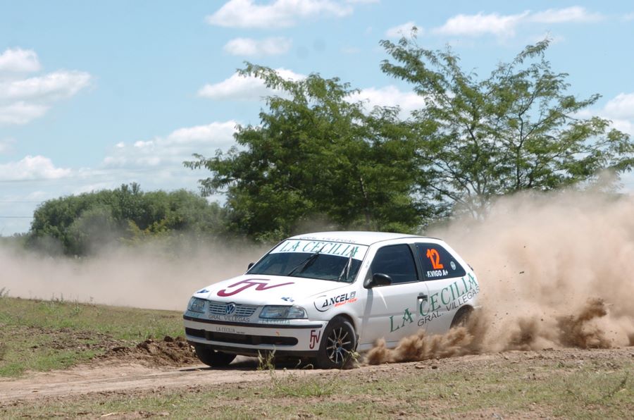Sureños en el inicio del Rally Argentino en Buenos Aires