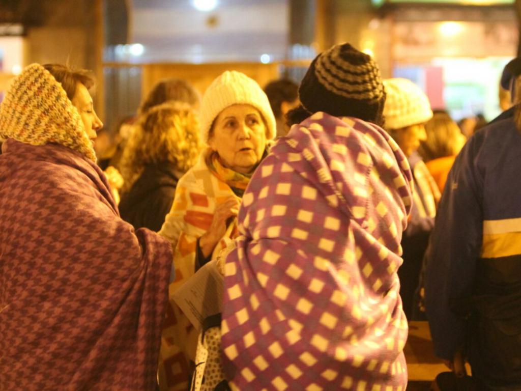 Abrigados contra el tarifazo