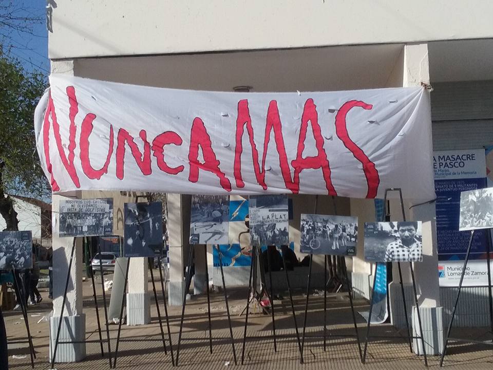 «Impunidad, nunca más»