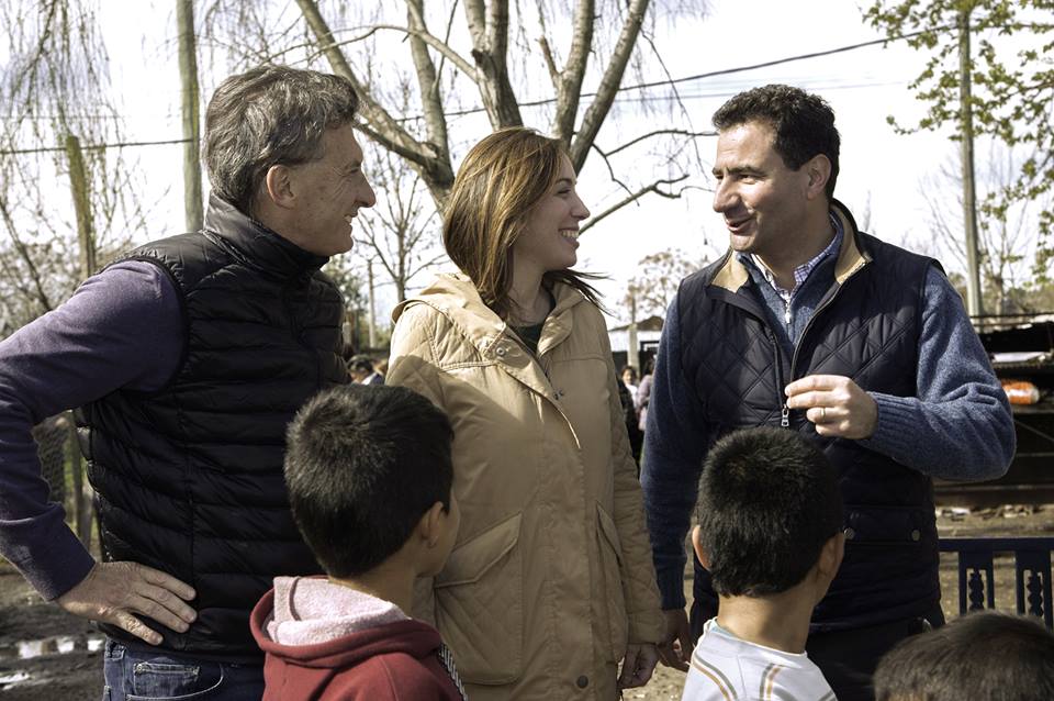 Macri visitó Brown junto a Regazzoni