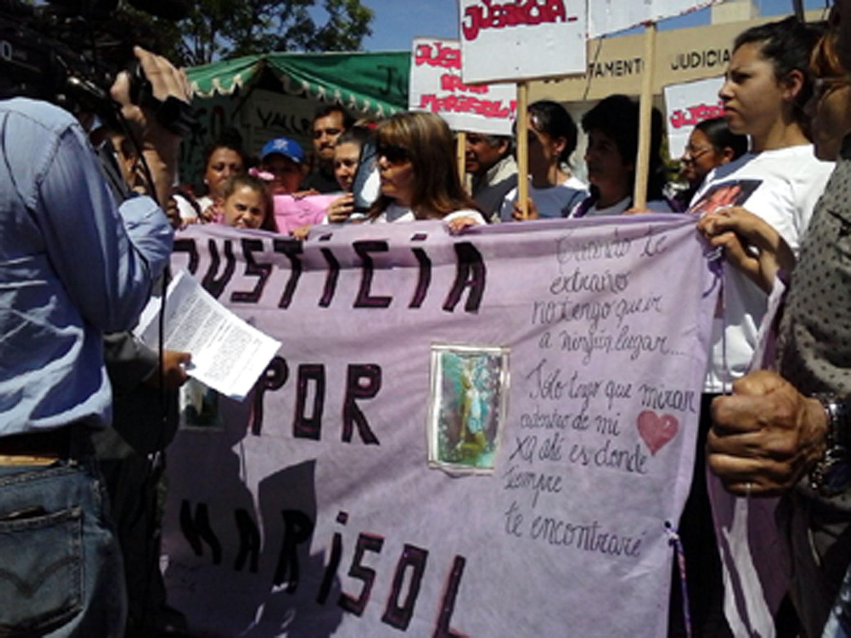 A Marisol la mató su pareja