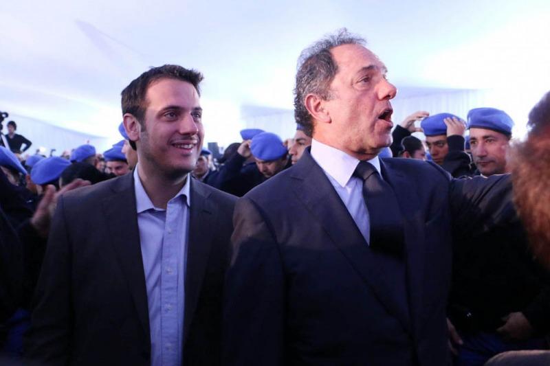 Scioli cargó contra Macri durante un acto en Lanús