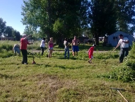 Toma «La Esperanza»: la donación que quedó en stand by