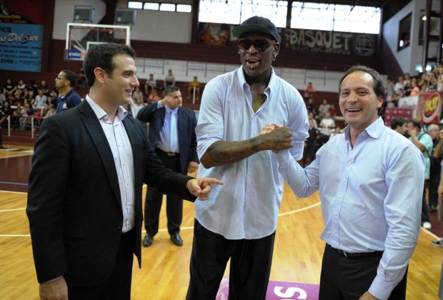 El ‘Gusano’ Rodman convulsionó Lanús